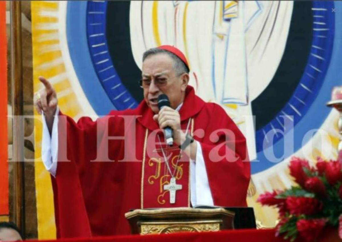 Cardenal Óscar Andrés Rodríguez: 'Dejen de matar”, dice el cardenal a los criminales