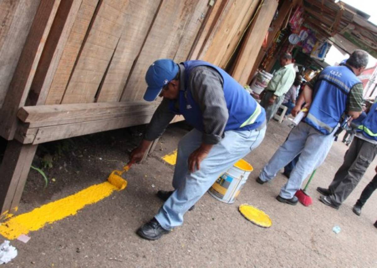 Iniciarán plan para recuperar espacios y ordenar los mercados en Tegucigalpa