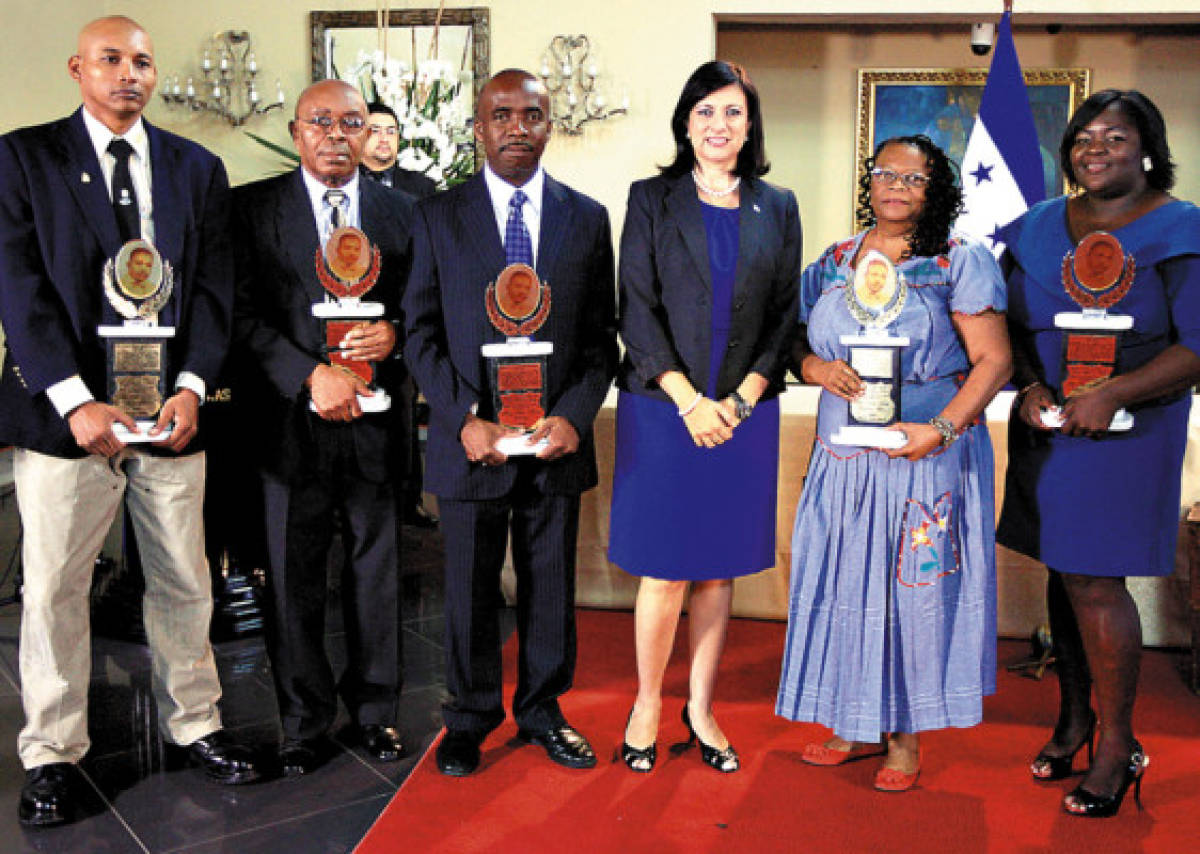 Reconocen talento afrohondureño