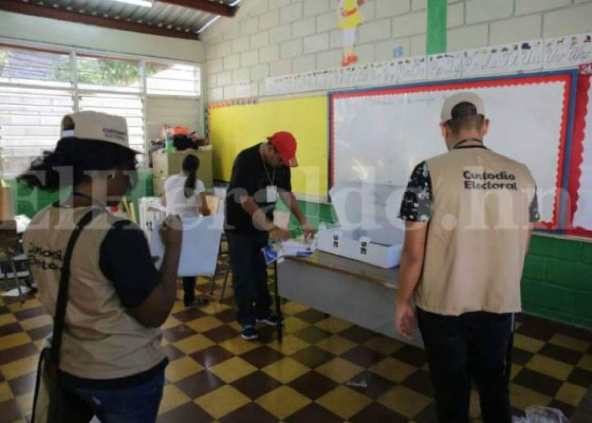 Los hondureños podrán asistir a las urnas con toda la tranquilidad, ya que los centros de votación estarán militarizados.