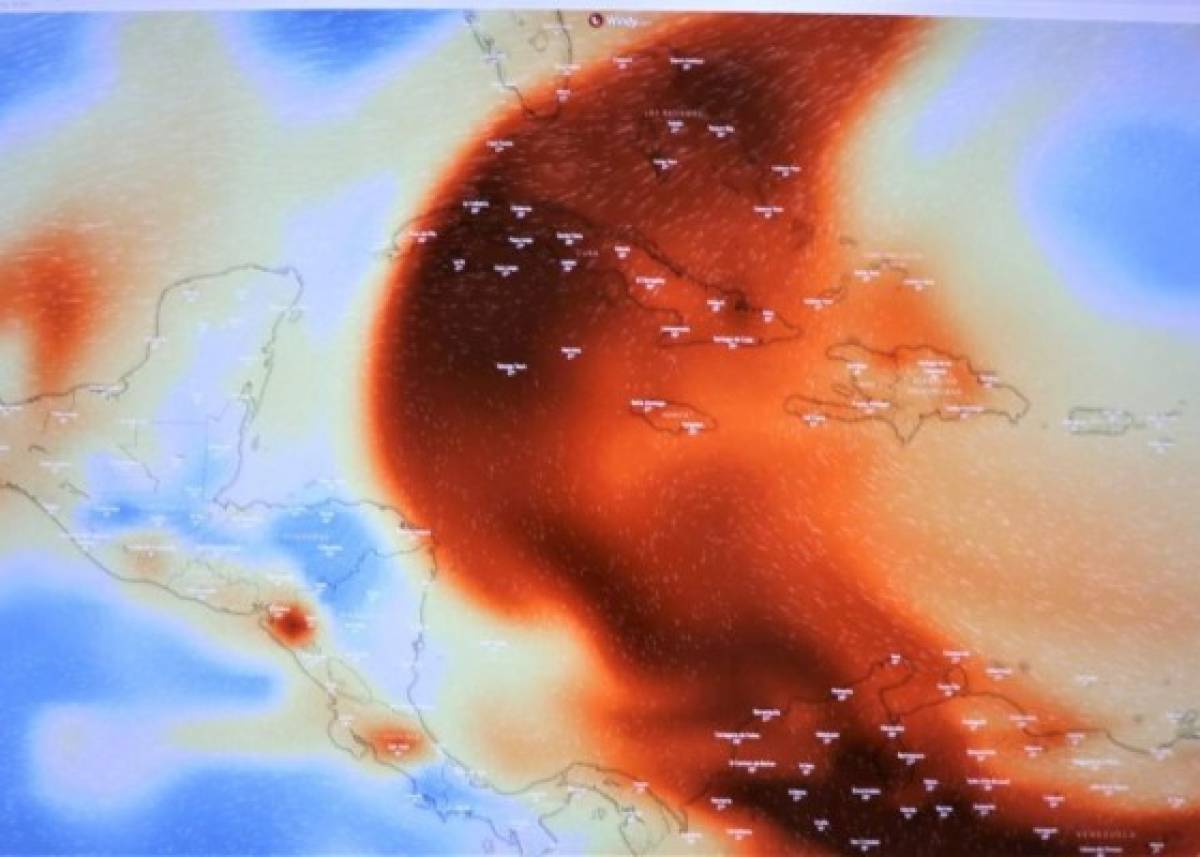 ¡Alerta! Ceniza volcánica ingresará a Honduras el sábado 17 de abril