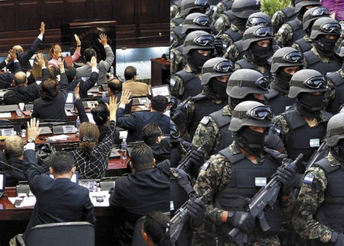 Honduras: Diputados deciden este sábado destino de la Policía Militar