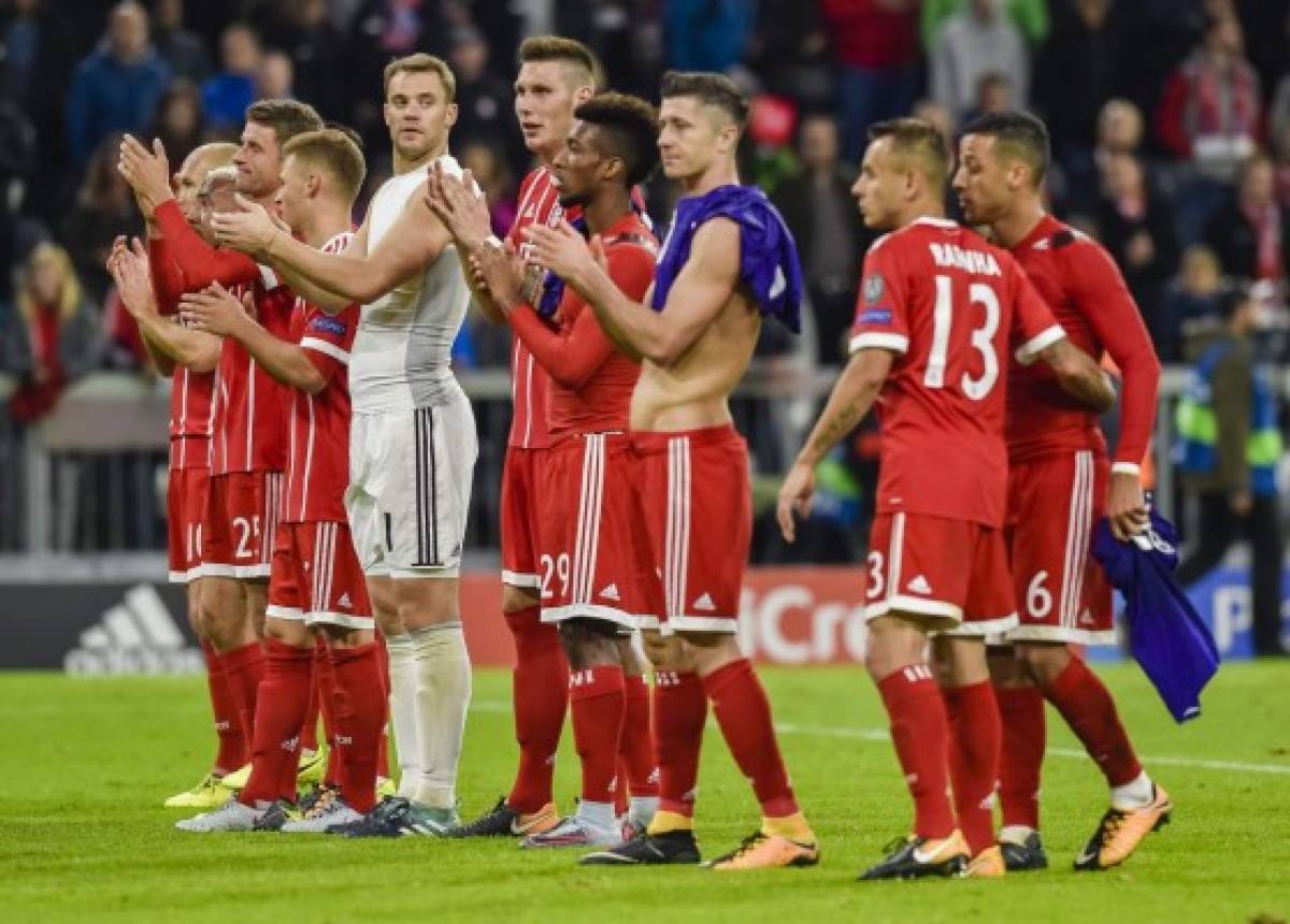Bayern Múnich gana 3-0 al Anderlecht en la Champions