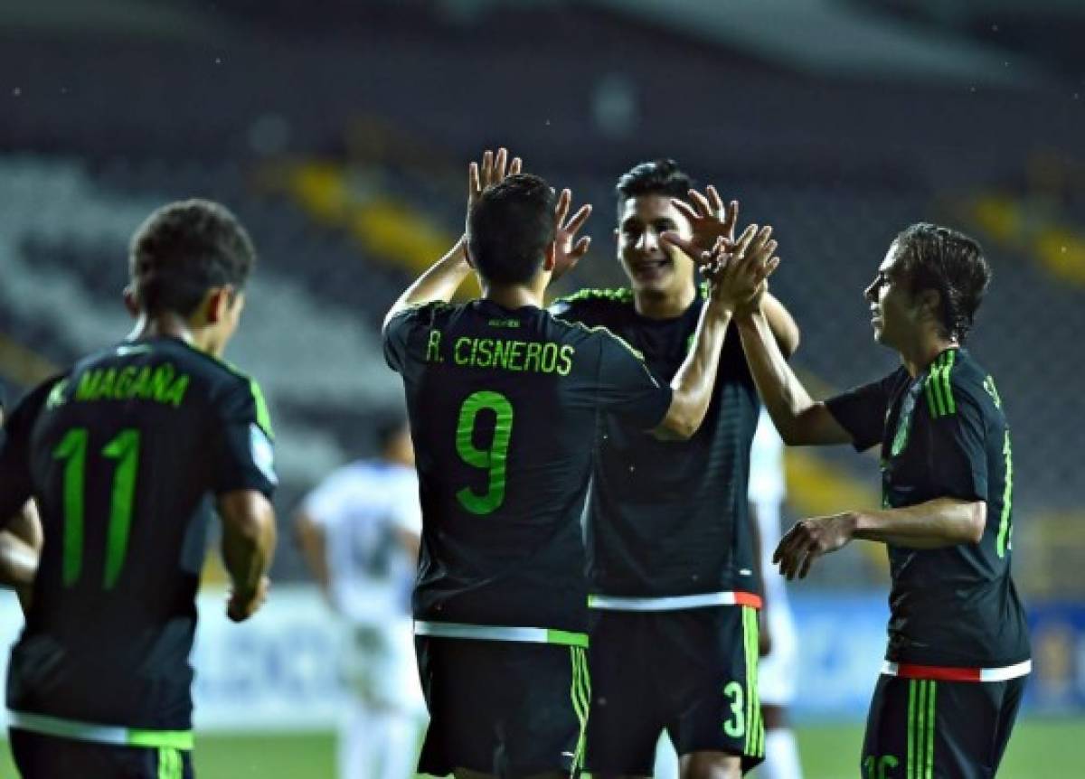 Selección Sub 20 de Honduras cayó 0-1 ante México en el Premundial de Costa Rica