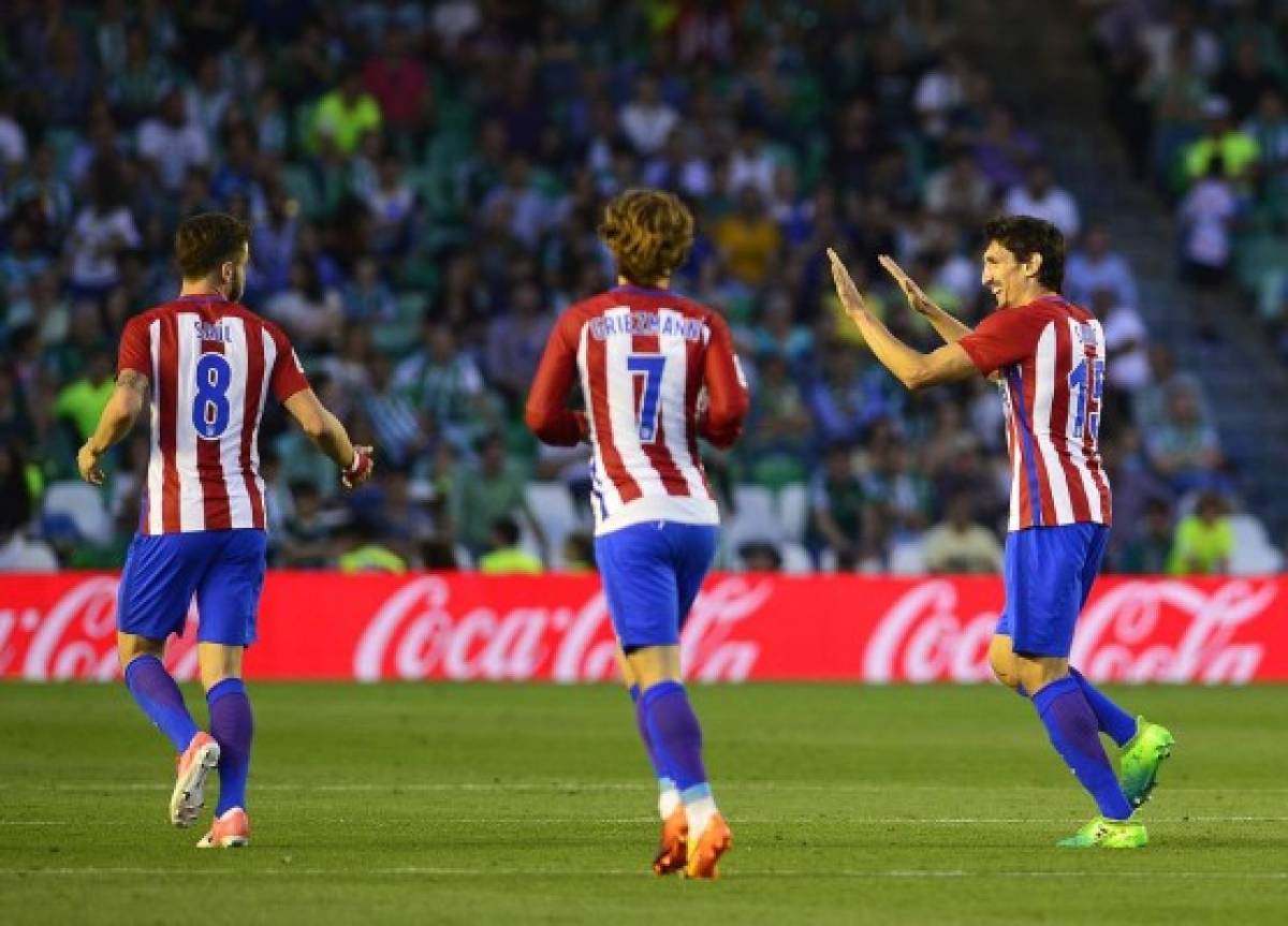 Atlético de Madrid asegura el tercer puesto de la Liga con empate 1-1 ante el Betis