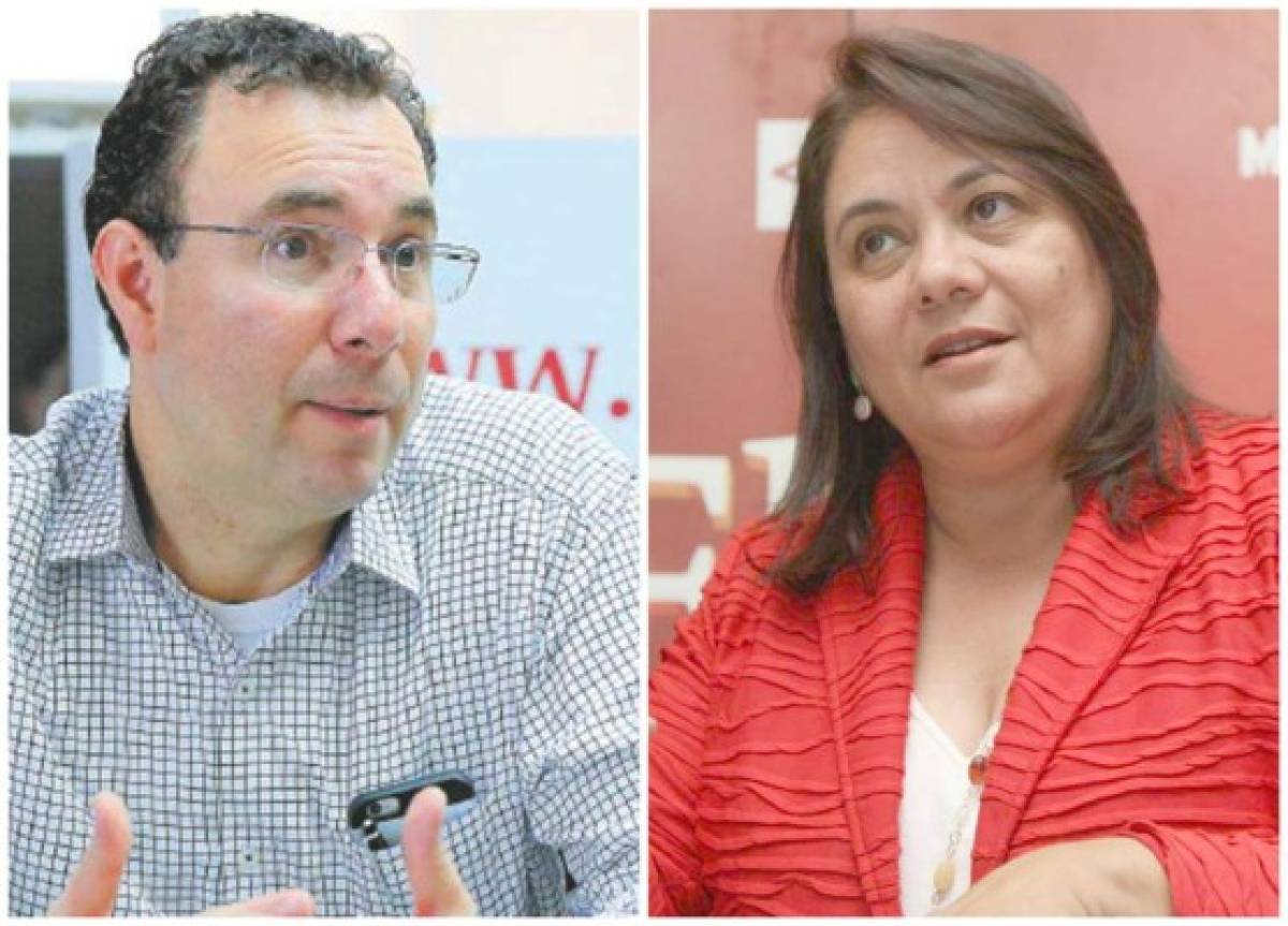 Luis Zelaya y Gabriela Núñez se declaran ganadores en el Partido Liberal