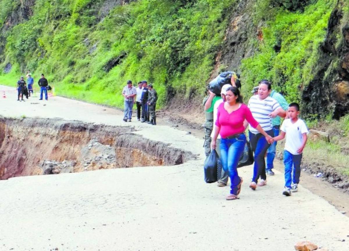 Severos daños provocan lluvias en Honduras