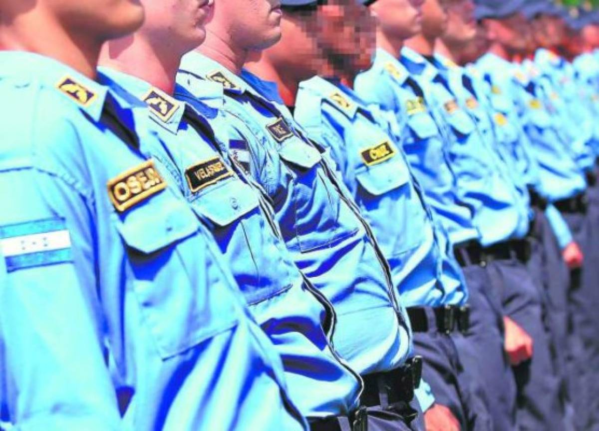 Policías hondureños ya evaluados pasarán por riguroso proceso de recertificación
