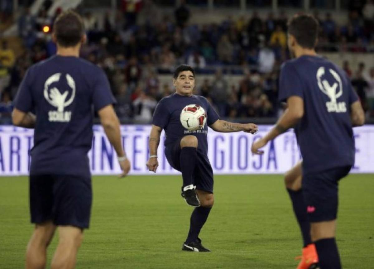 Maradona participará en 'Partido por la Paz' en Bogotá