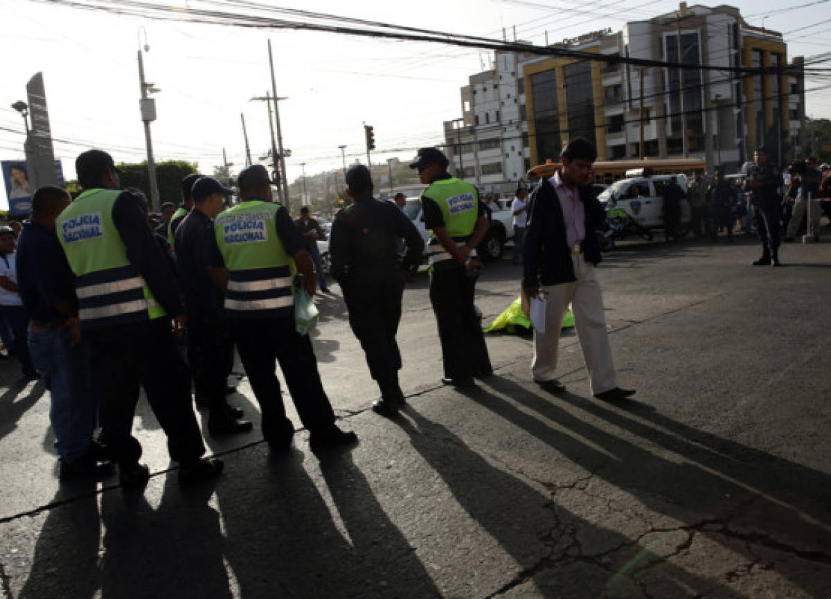 Sicarios matan a policía de tránsito en Tegucigalpa