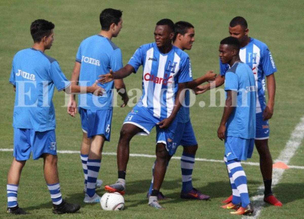 Honduras entrena previo al duelo ante Costa Rica el próximo 6 de octubre