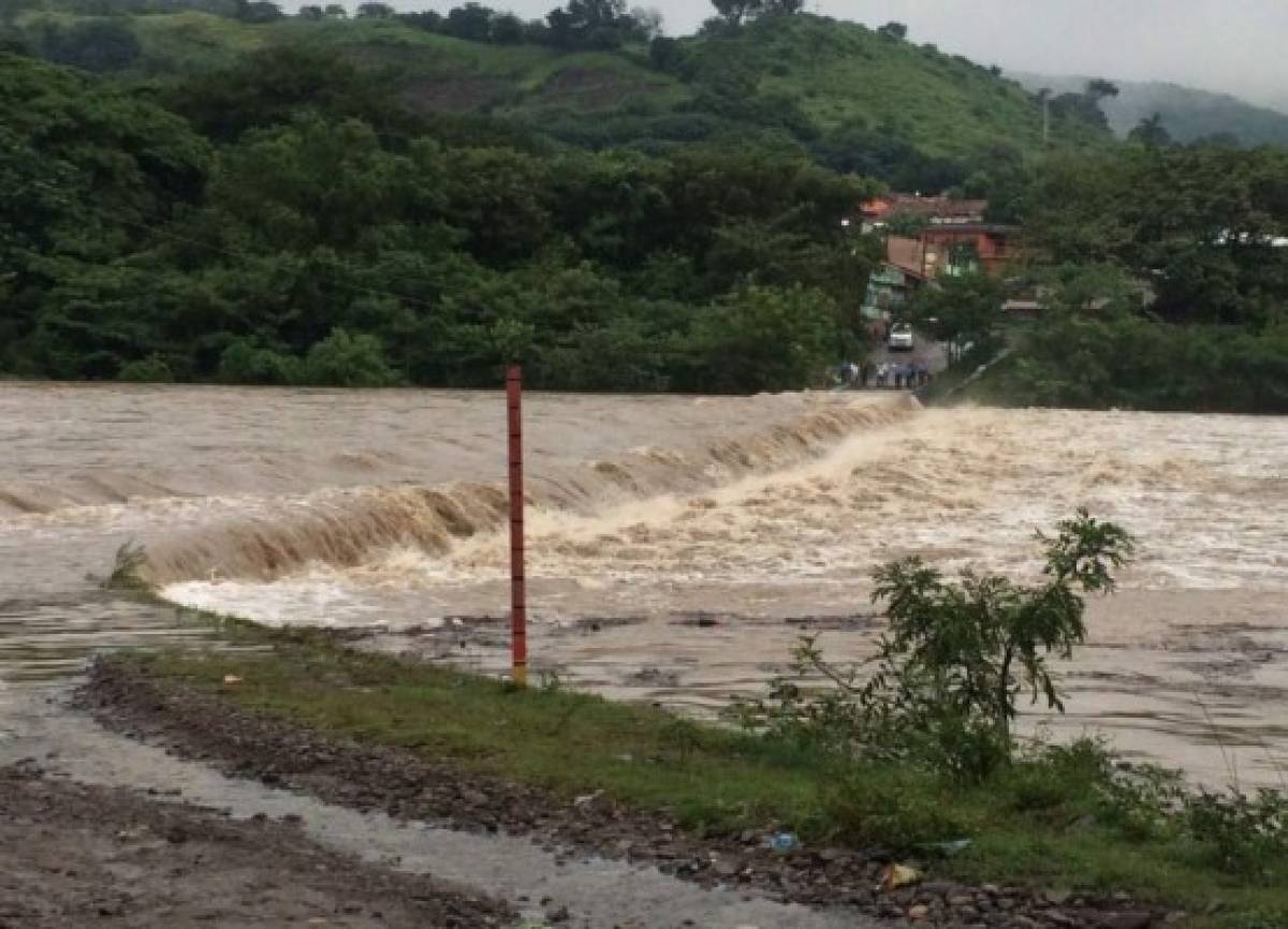 Honduras: Lluvias comienzan a dejar daños en distintos puntos del país