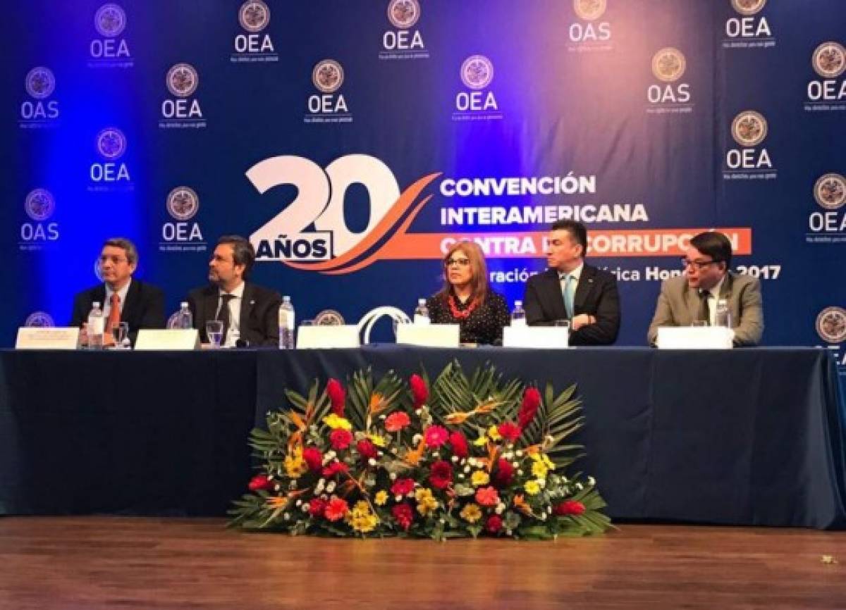 Se desarrolló por primera vez en el vigésimo aniversario de la Convención Interamericana contra la Corrupción (Foto: El Heraldo Honduras/ Noticias de Honduras)