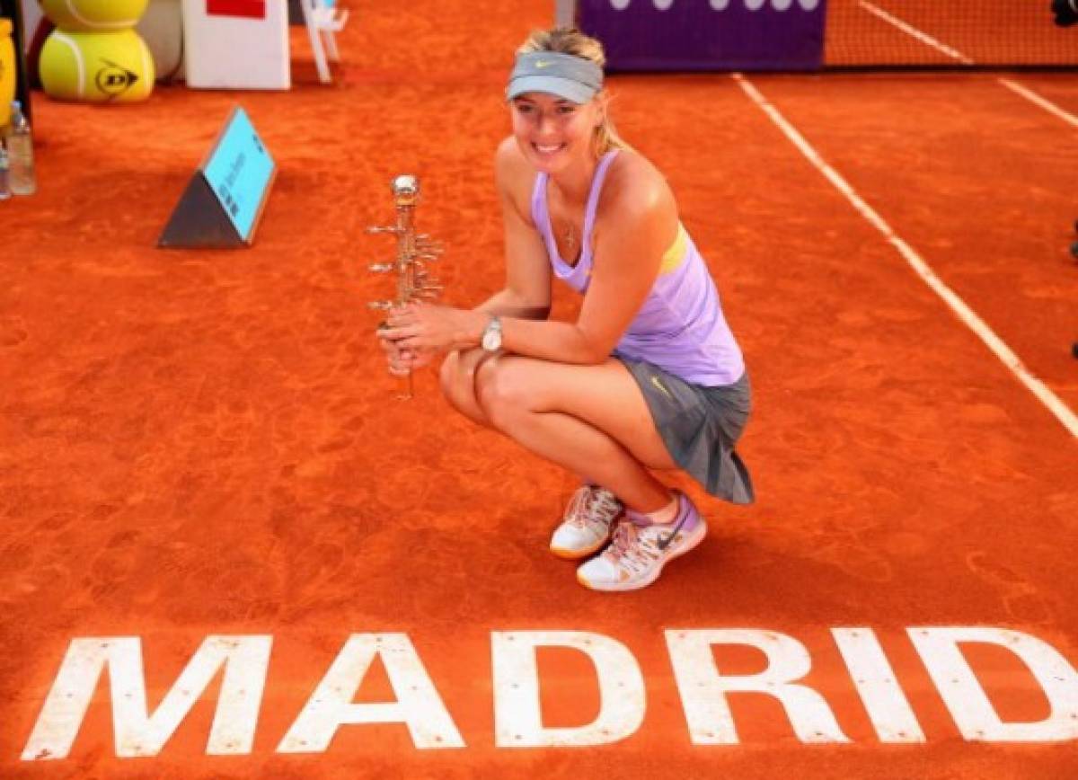 Sharapova recibe una invitación para el torneo de Madrid