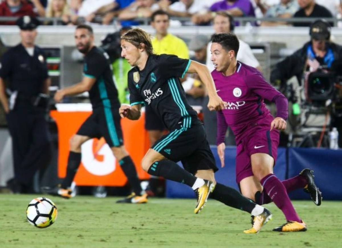 Manchester City humilló 4-1 al Real Madrid en partido de la International Champions Cup