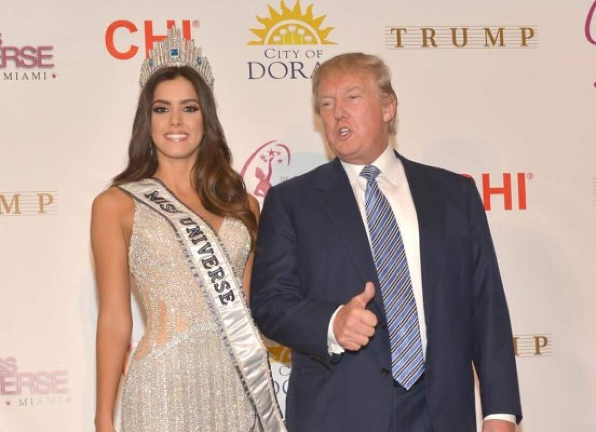 Donald Trump llama hipócrita a Miss Colombia