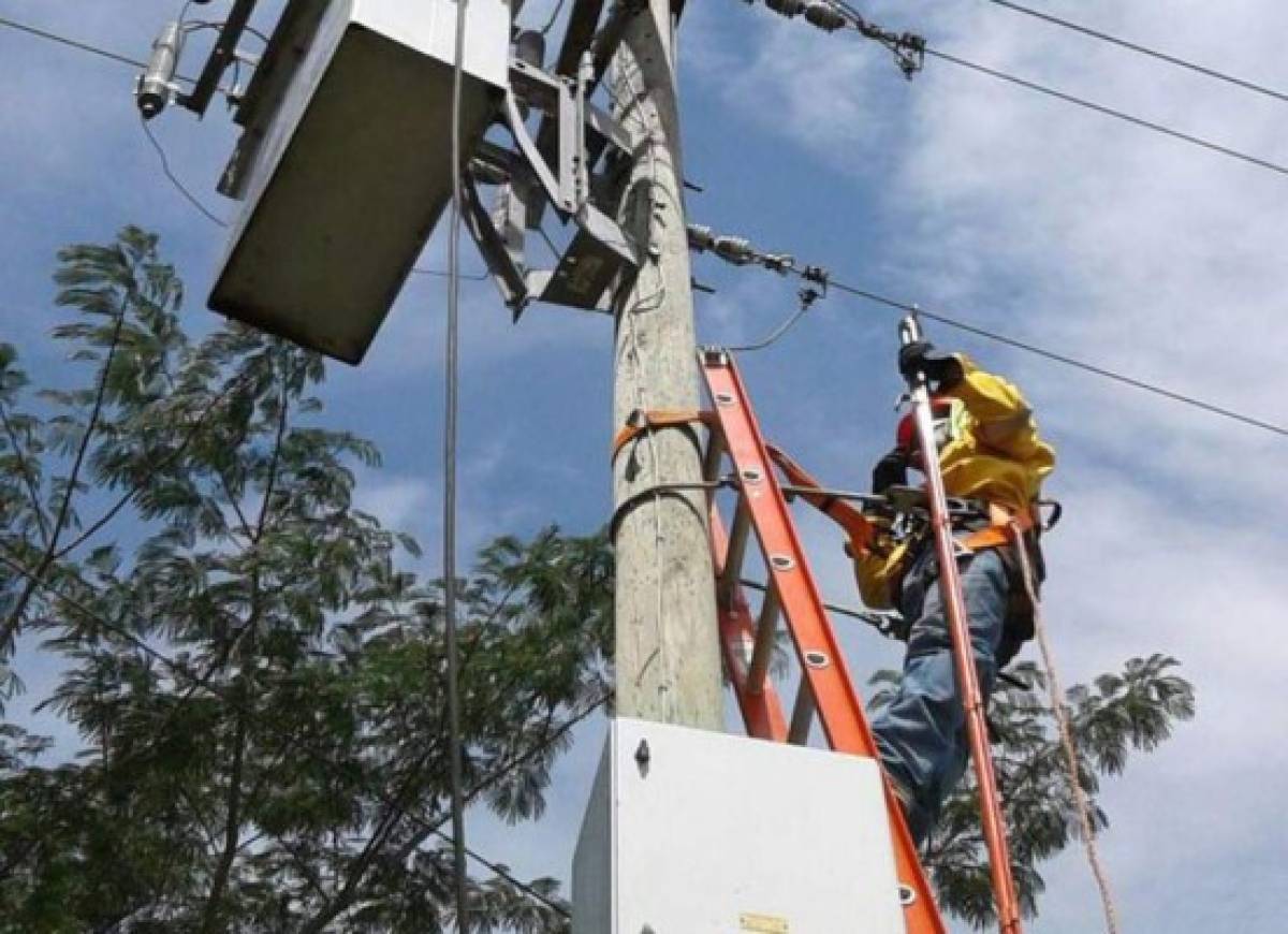 Zonas de Honduras que no tendrán energía eléctrica este jueves 18 de enero