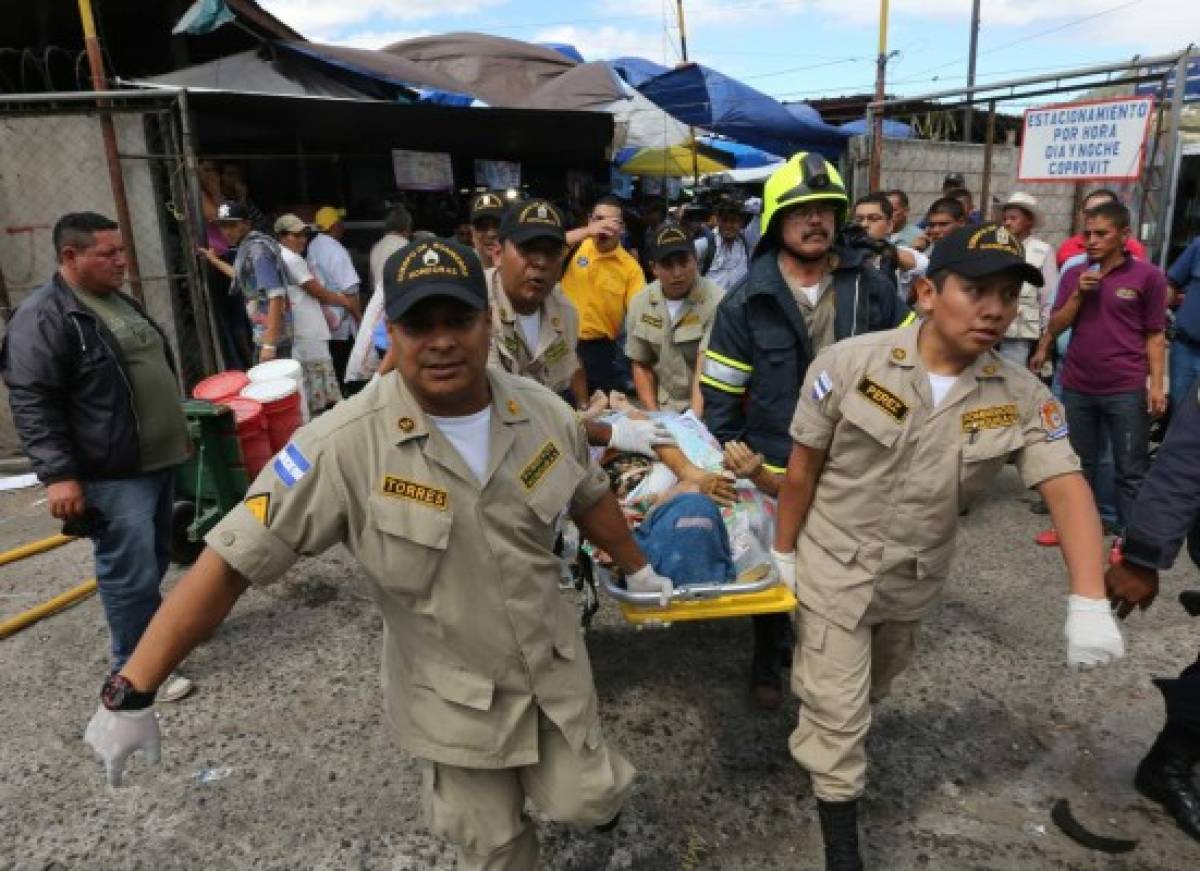 Titánica labor de rescate en el mayoreo