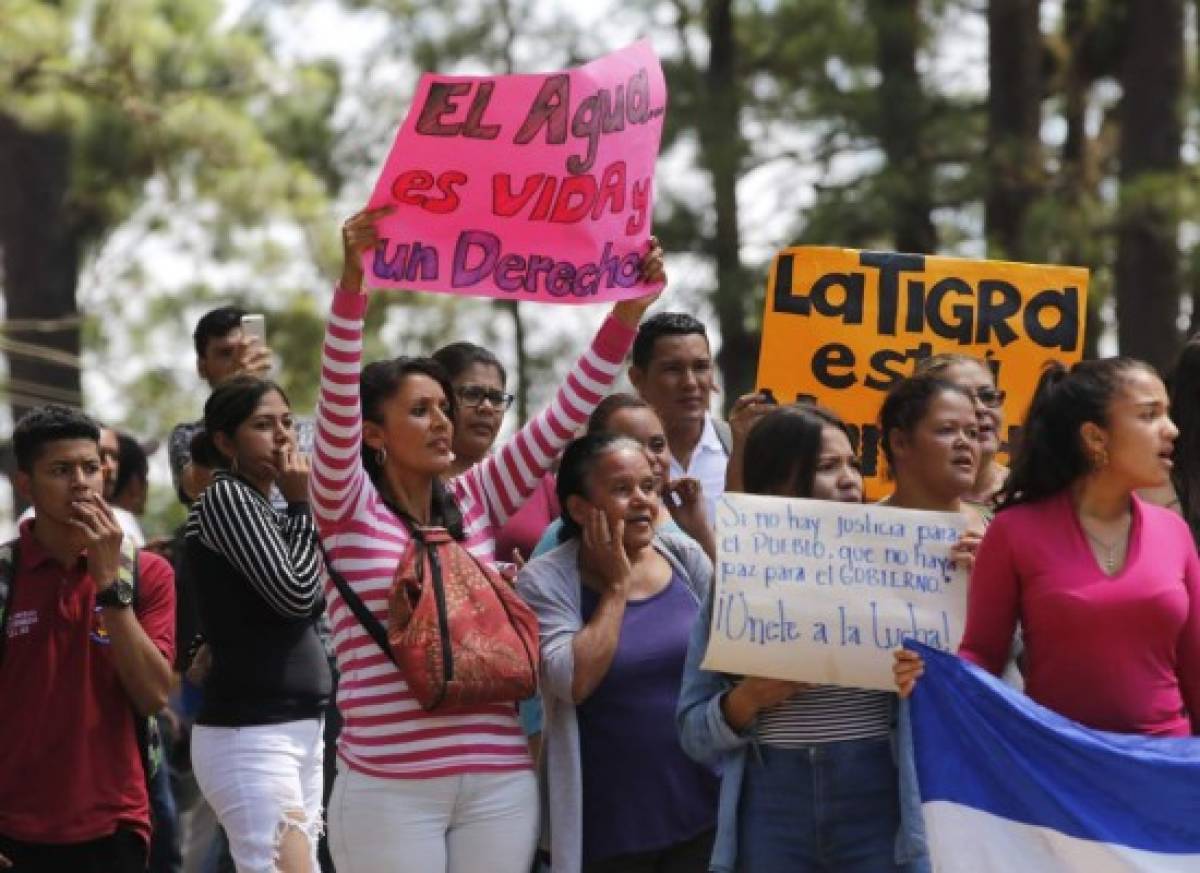 Pobladores de La Tigra se oponen a que se ejecuten más urbanizaciones