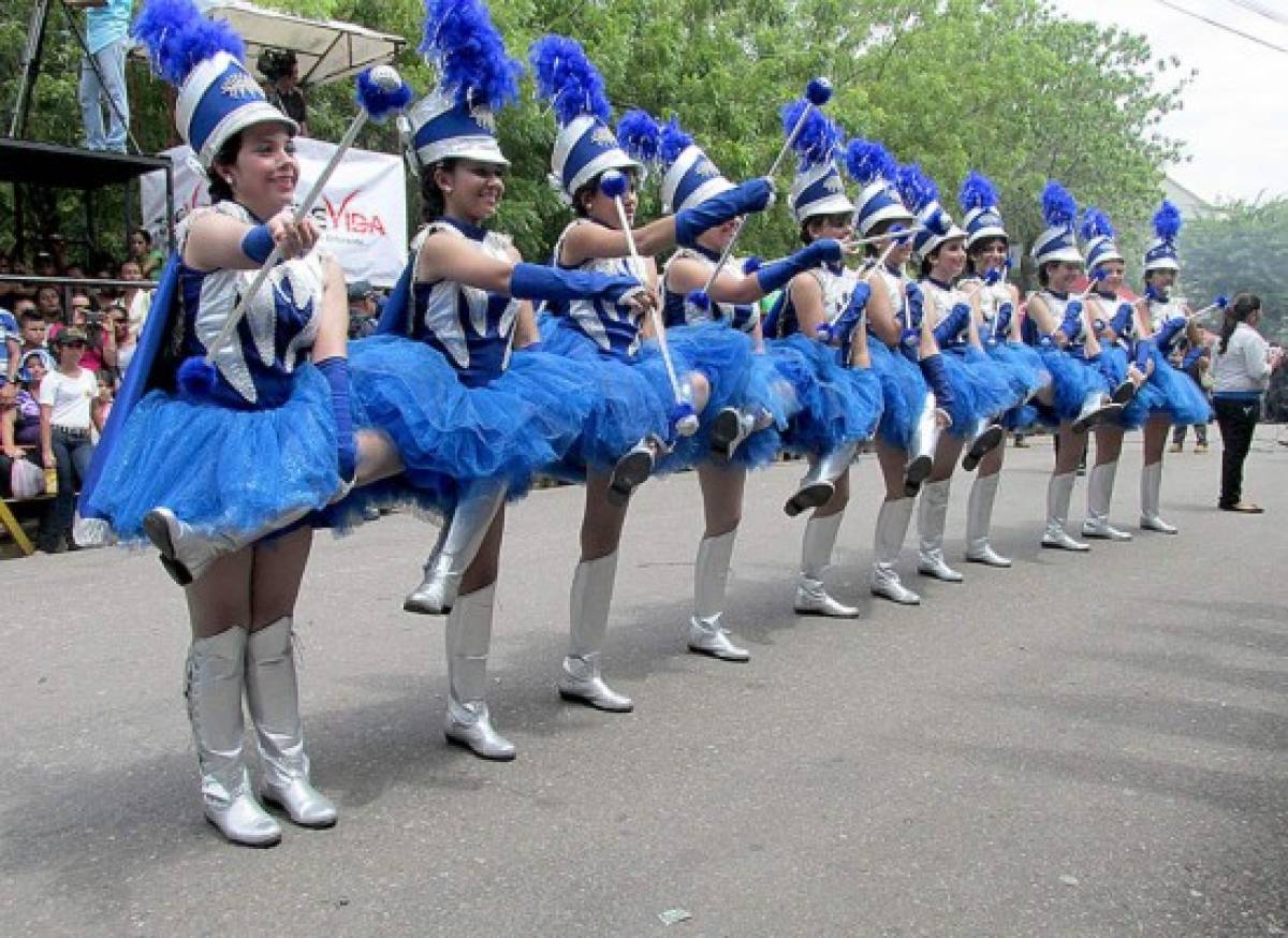 Orgullo patrio en todos los rincones de Honduras