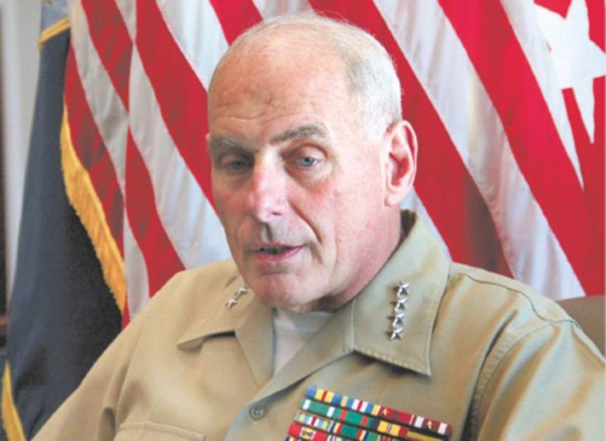 John Kelly: Honduras ya no es el principal puente del narcotráfico