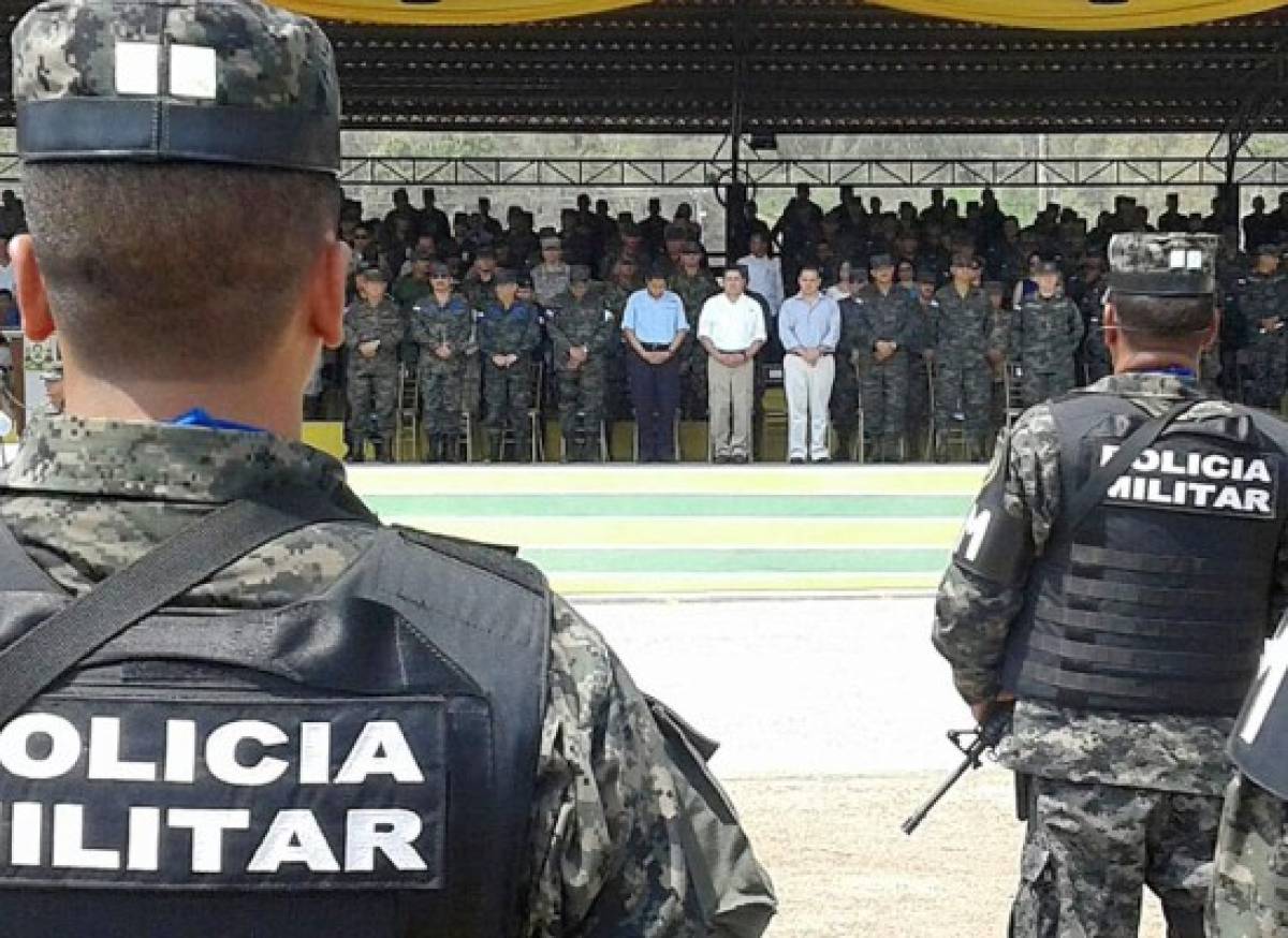 Honduras tiene 700 nuevos policías militares