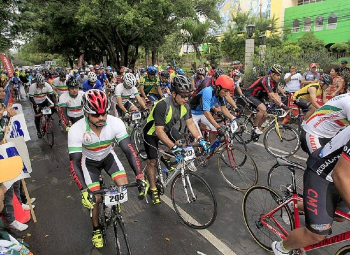 Un éxito convocatoria al máximo evento del ciclismo hondureño