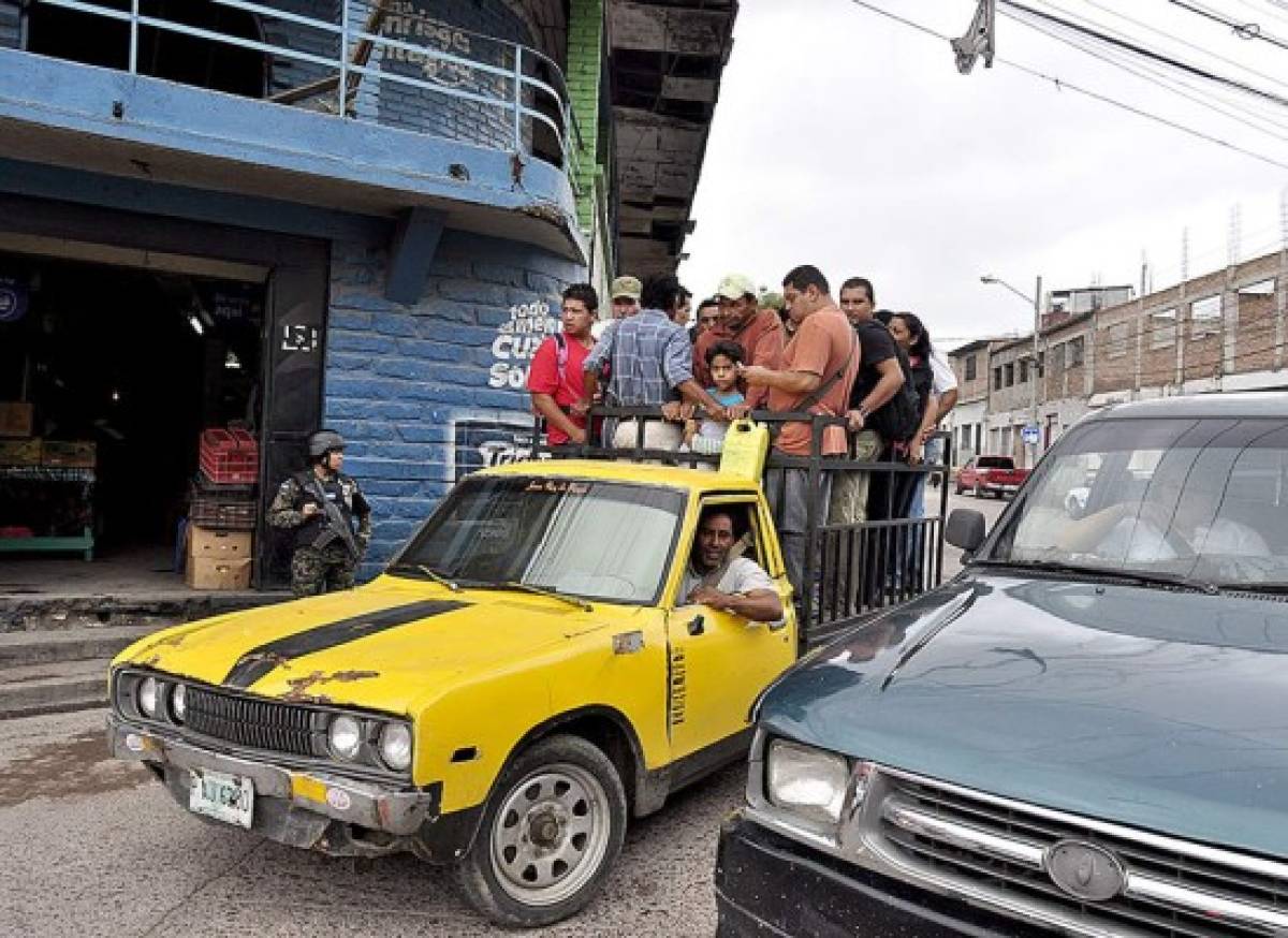 Honduras: Ante paro, capitalinos buscan transporte alternativo