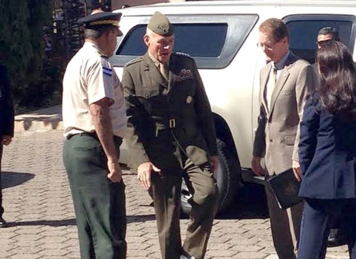 Jefe de Comando Sur visita Honduras