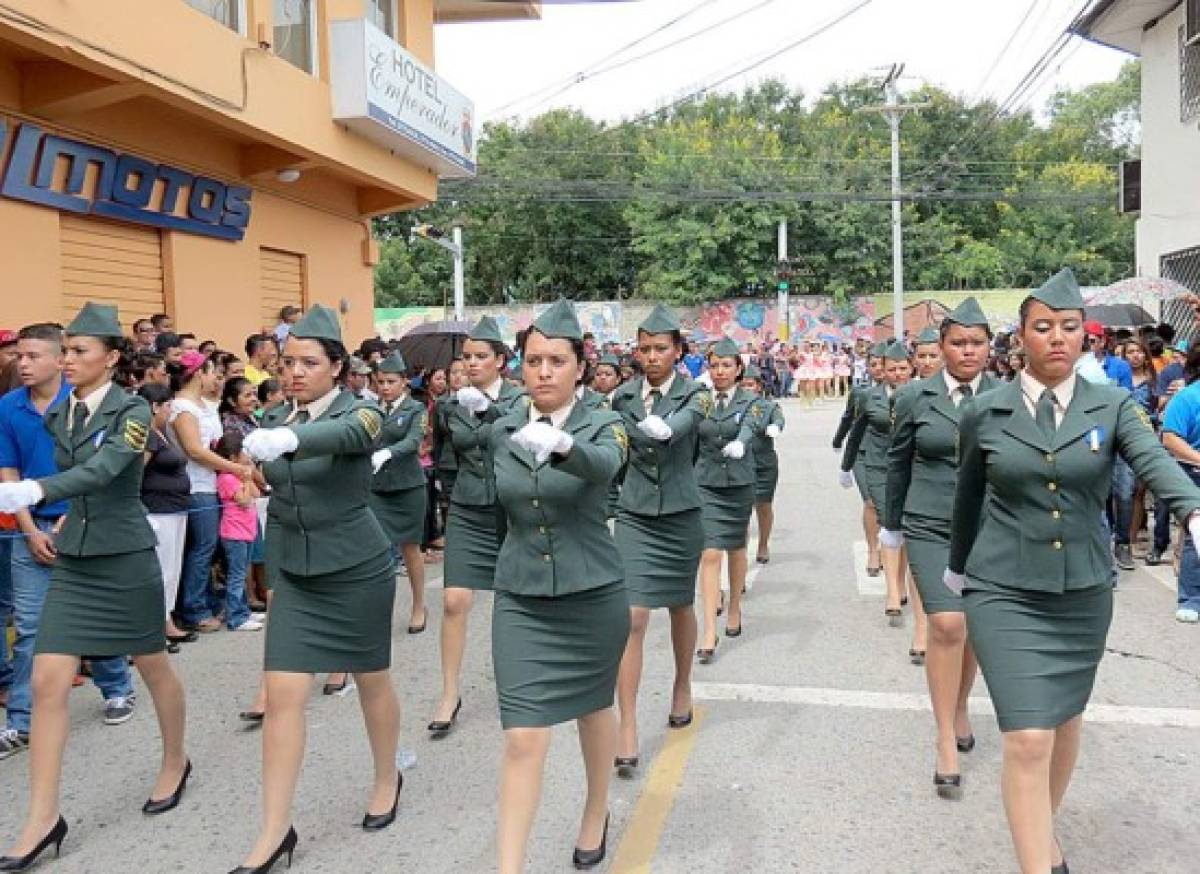 Orgullo patrio en todos los rincones de Honduras