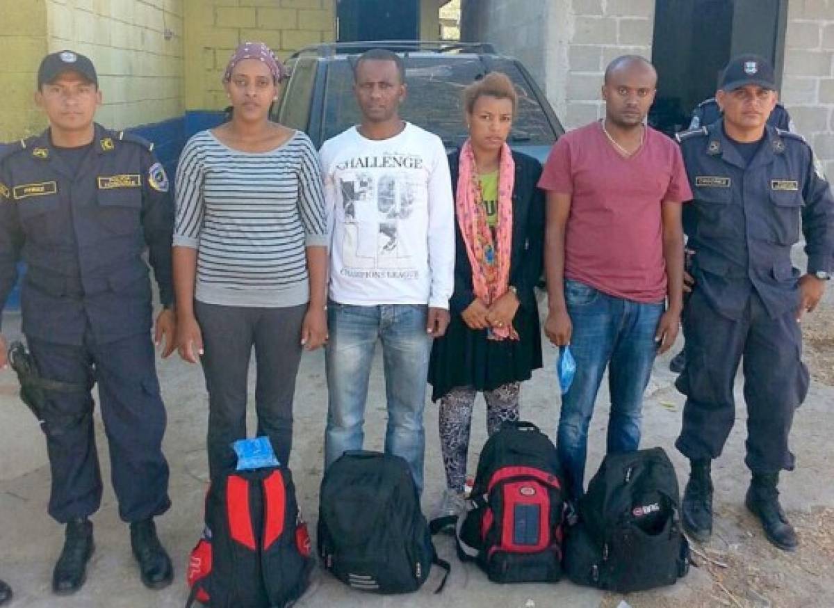 Retienen a eritreos y cubanos en Honduras
