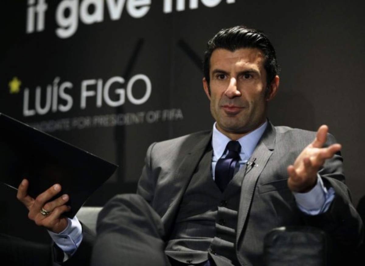 Figo retira su candidatura a presidencia de FIFA