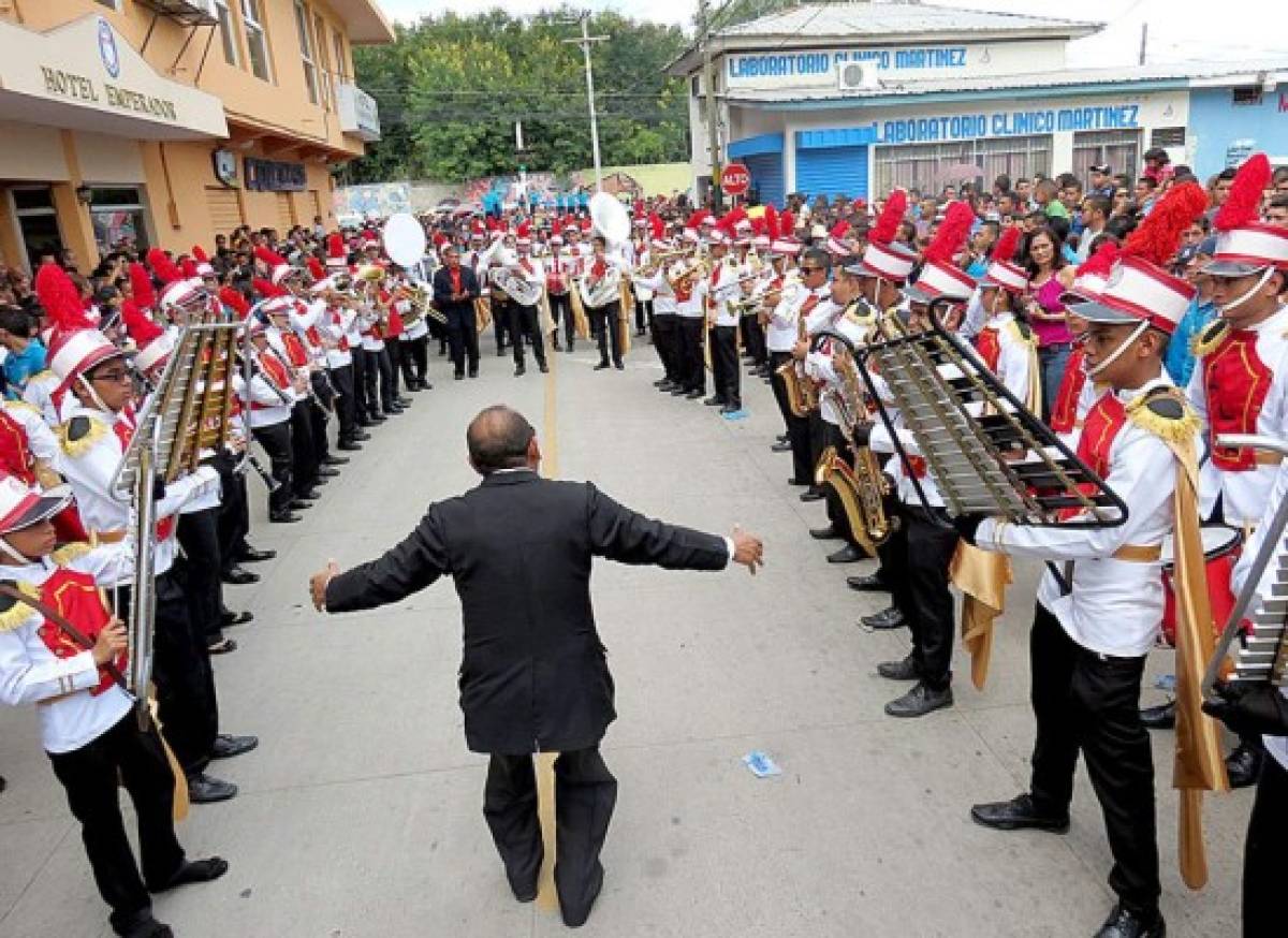 Orgullo patrio en todos los rincones de Honduras