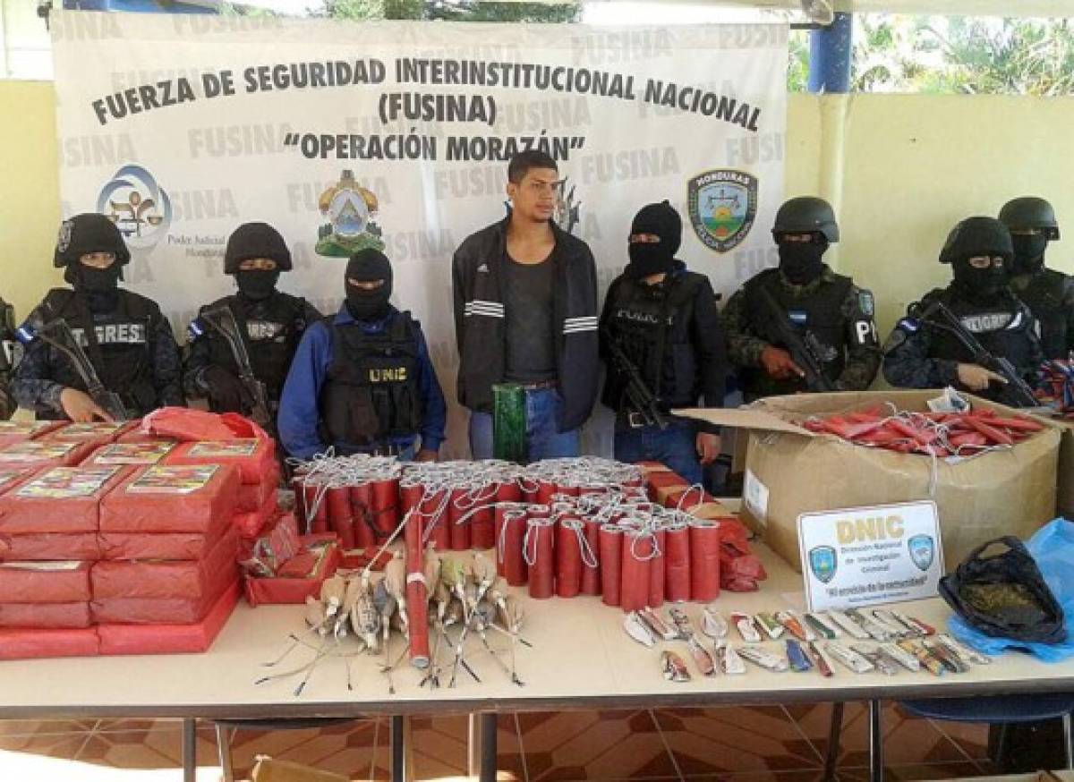 Honduras: Multas de hasta 60 mil lempiras a quien venda pólvora