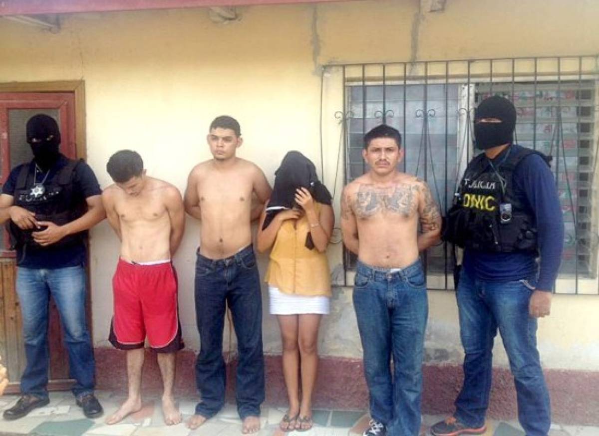 Detienen pandilleros con armas y municiones en San Pedro Sula