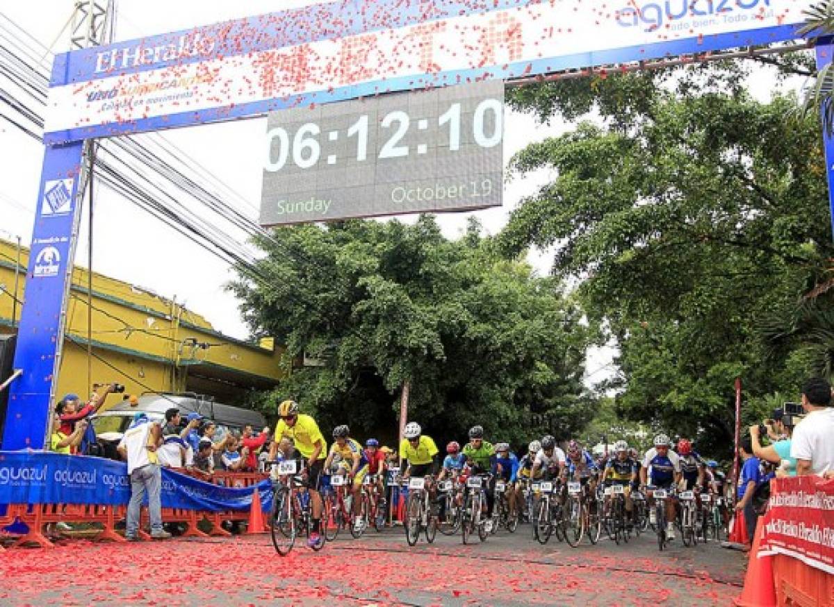 Lo mejor de la 3ra Vuelta Ciclística de Tegucigalpa en imágenes