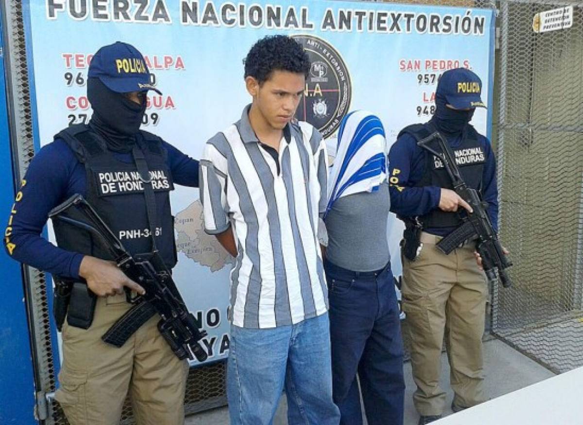 Honduras: Caen supuestos extorsionadores