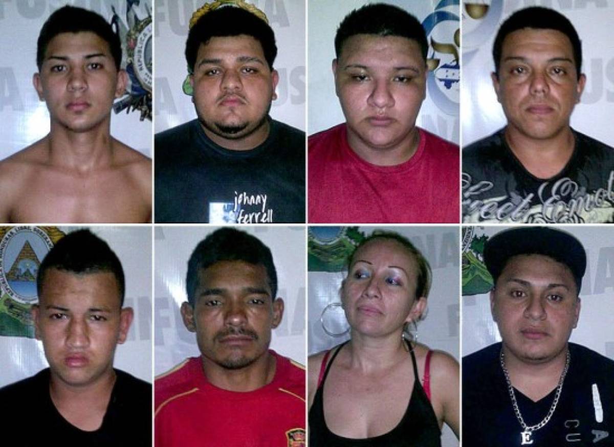 Caen ocho miembros de supuesta banda delictiva en norte de Honduras