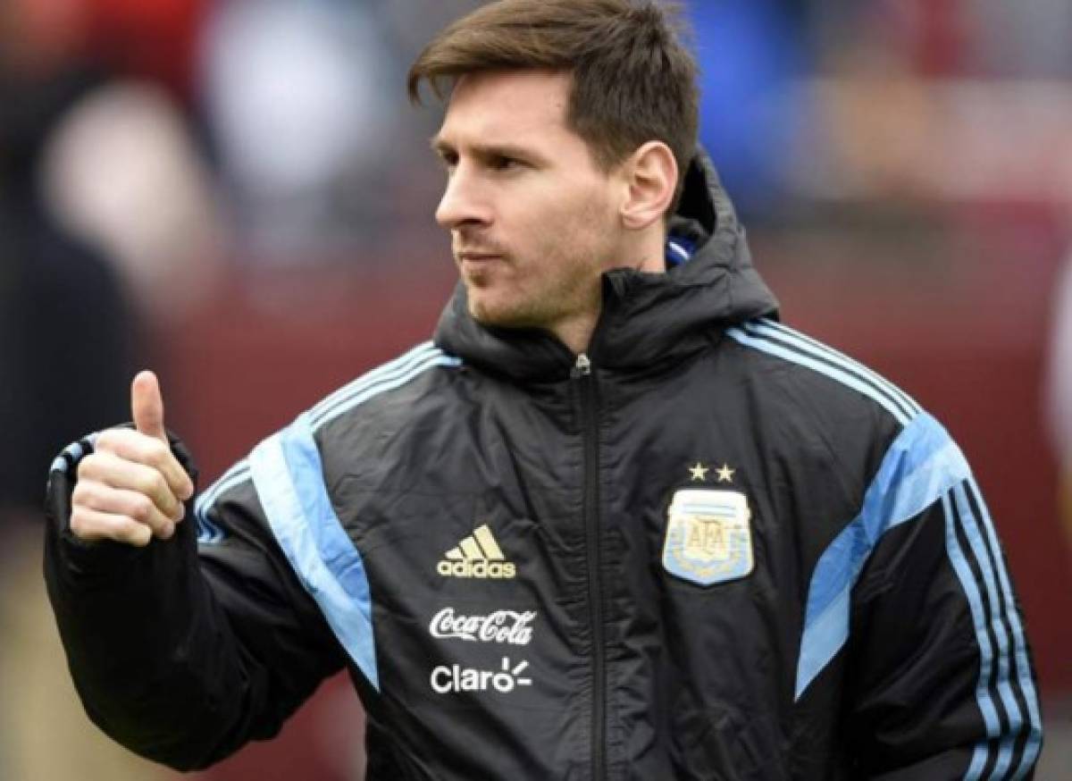 Messi jugará con Argentina el partido amistoso contra México