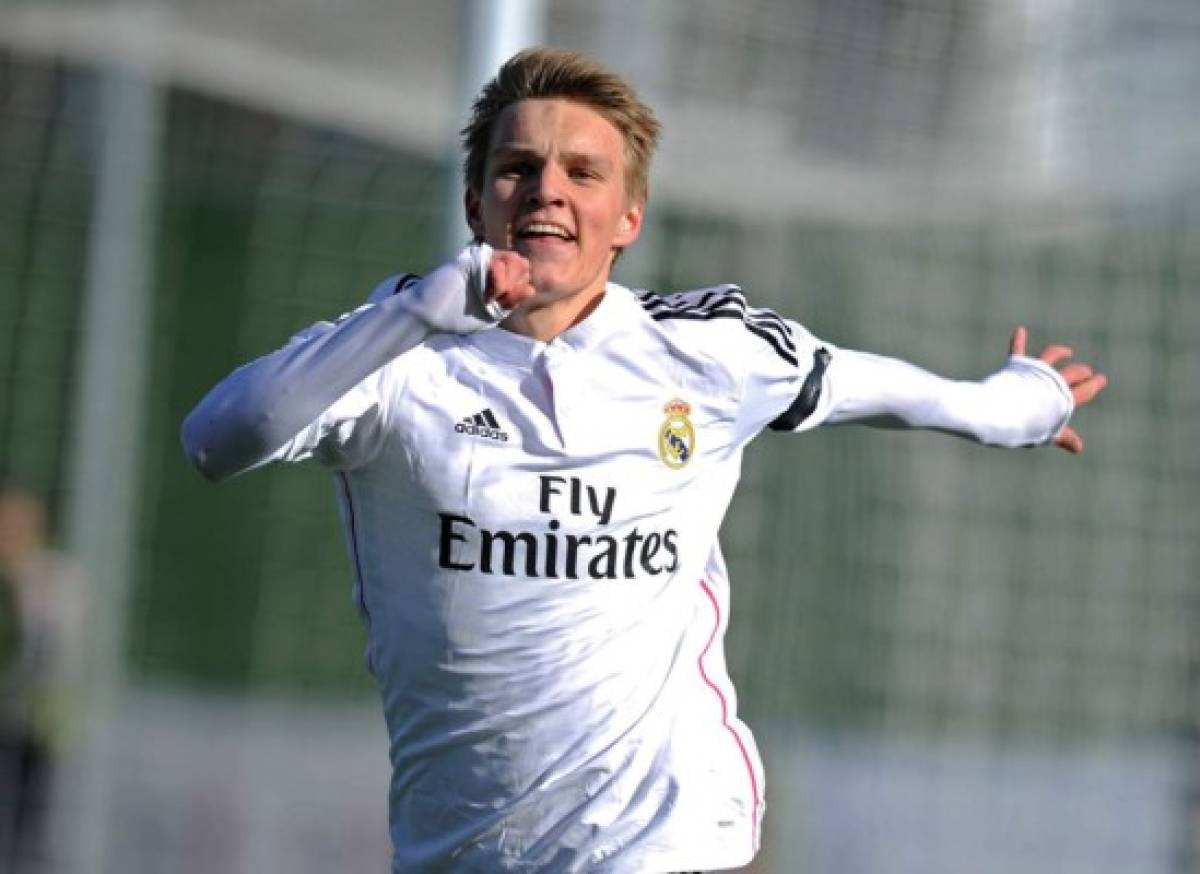 Odegaard, el más joven en jugar con Real Madrid en Liga