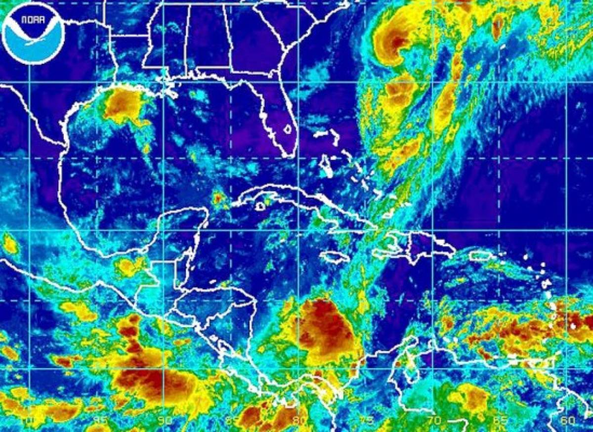 Lluvias para hoy y mañana en Honduras