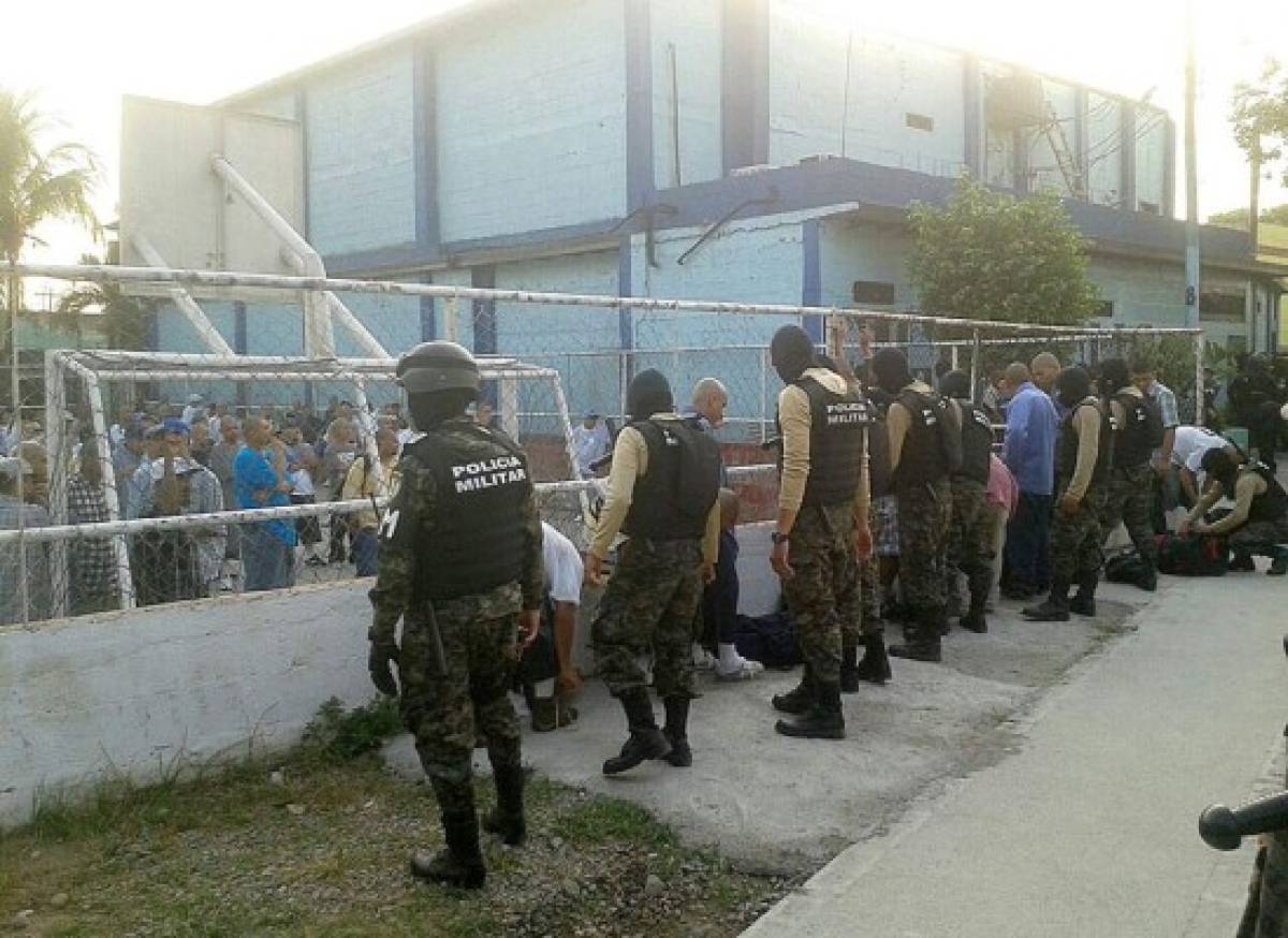 Honduras: Trasladan al menos 35 reos a celdas de máxima seguridad