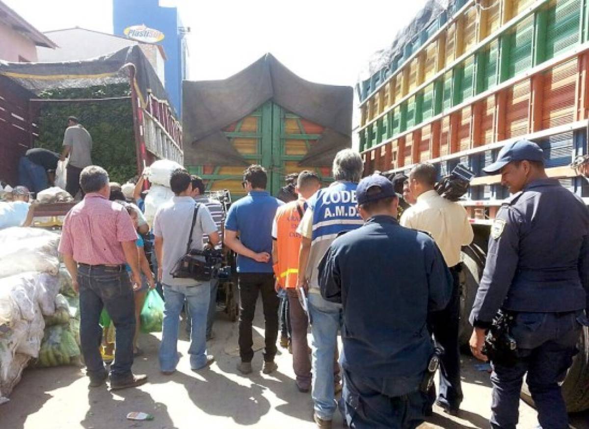 Inspeccionan Mercado Zonal Belén en Comayagüela