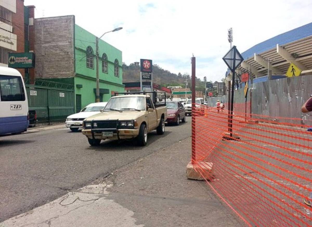 Infierno vial en alrededores del Estadio Nacional