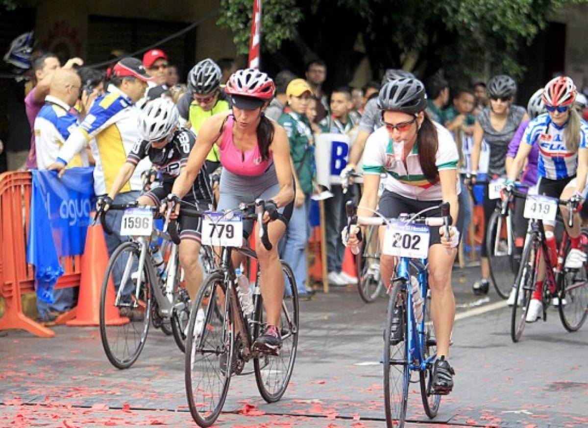 Un éxito convocatoria al máximo evento del ciclismo hondureño