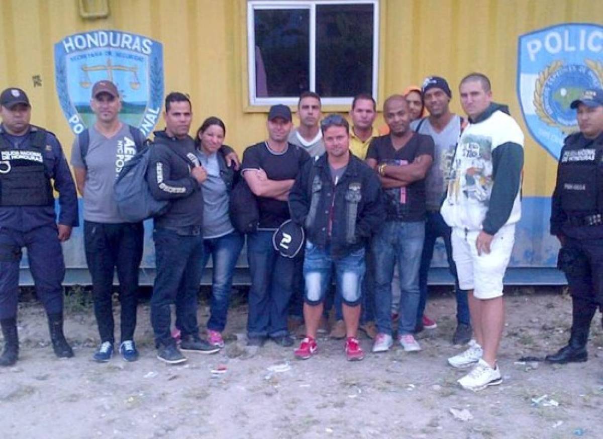 Requieren a 11 cubanos en occidente de Honduras