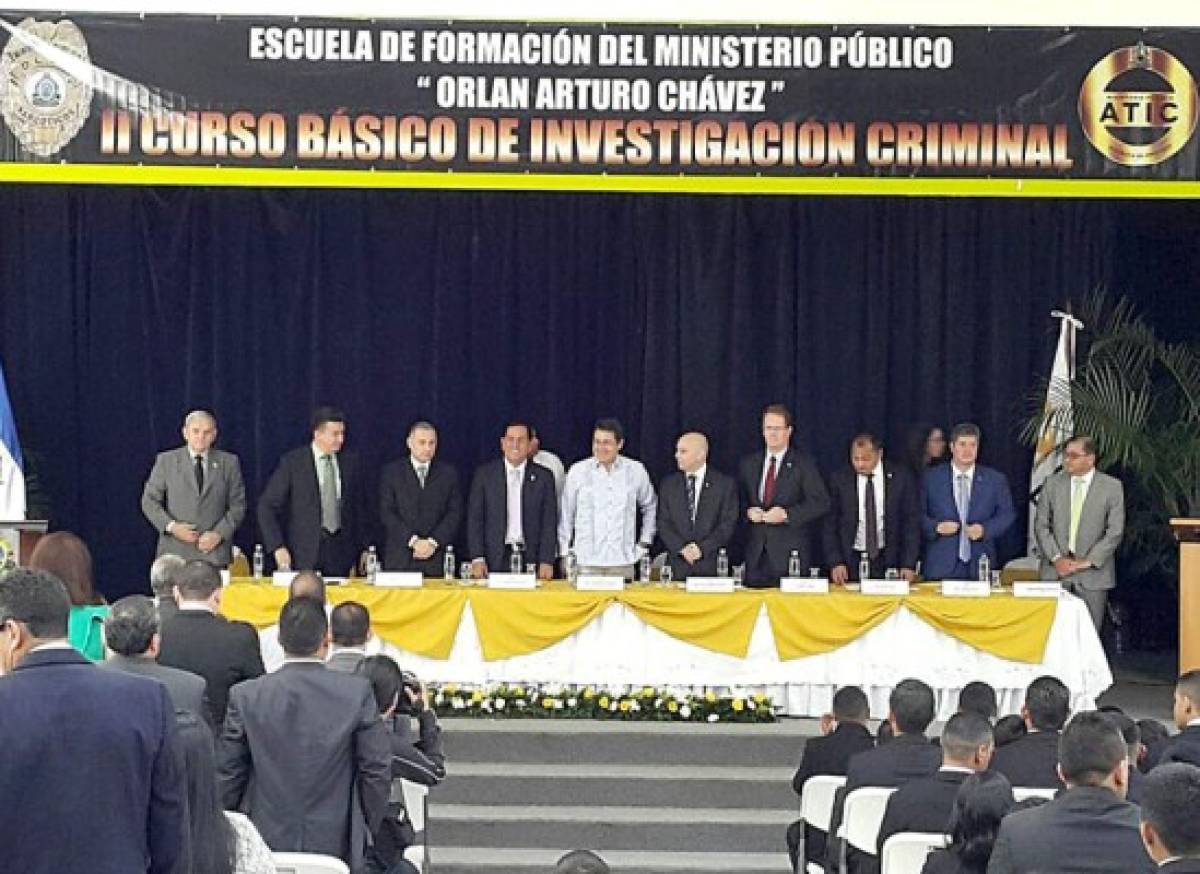 Honduras: 152 nuevos agentes de investigación se incorporan al MP
