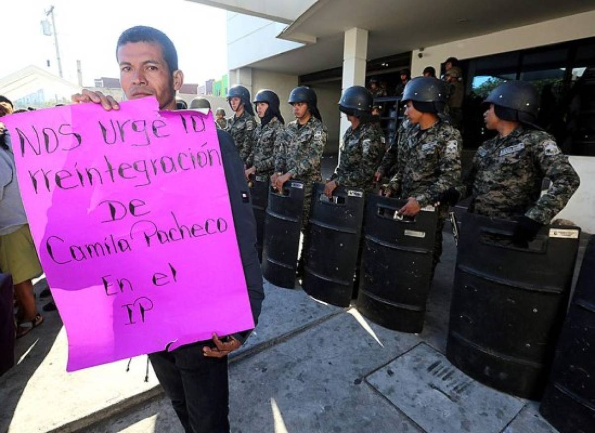 Pobladores de Patuca protestan ante ENEE