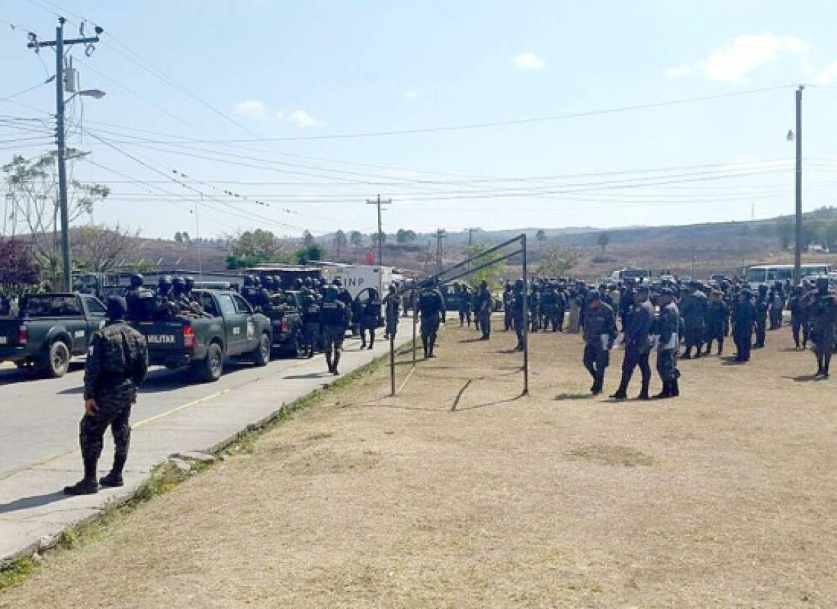 Honduras: Trasladan al menos 35 reos a celdas de máxima seguridad