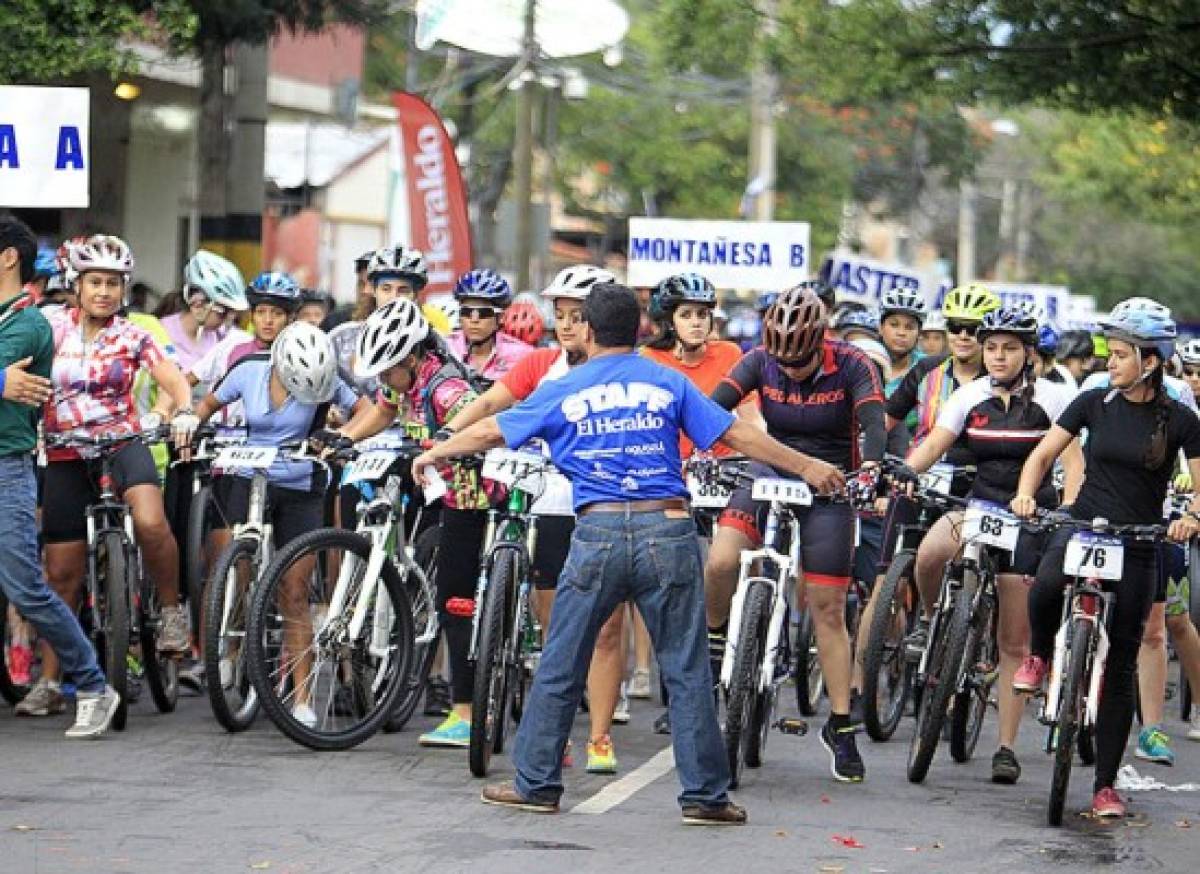 Un éxito convocatoria al máximo evento del ciclismo hondureño